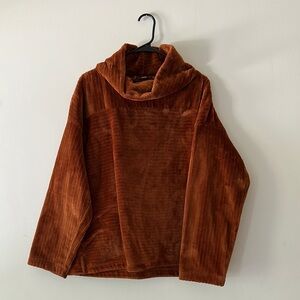 Cozy Rust Loft Pullover